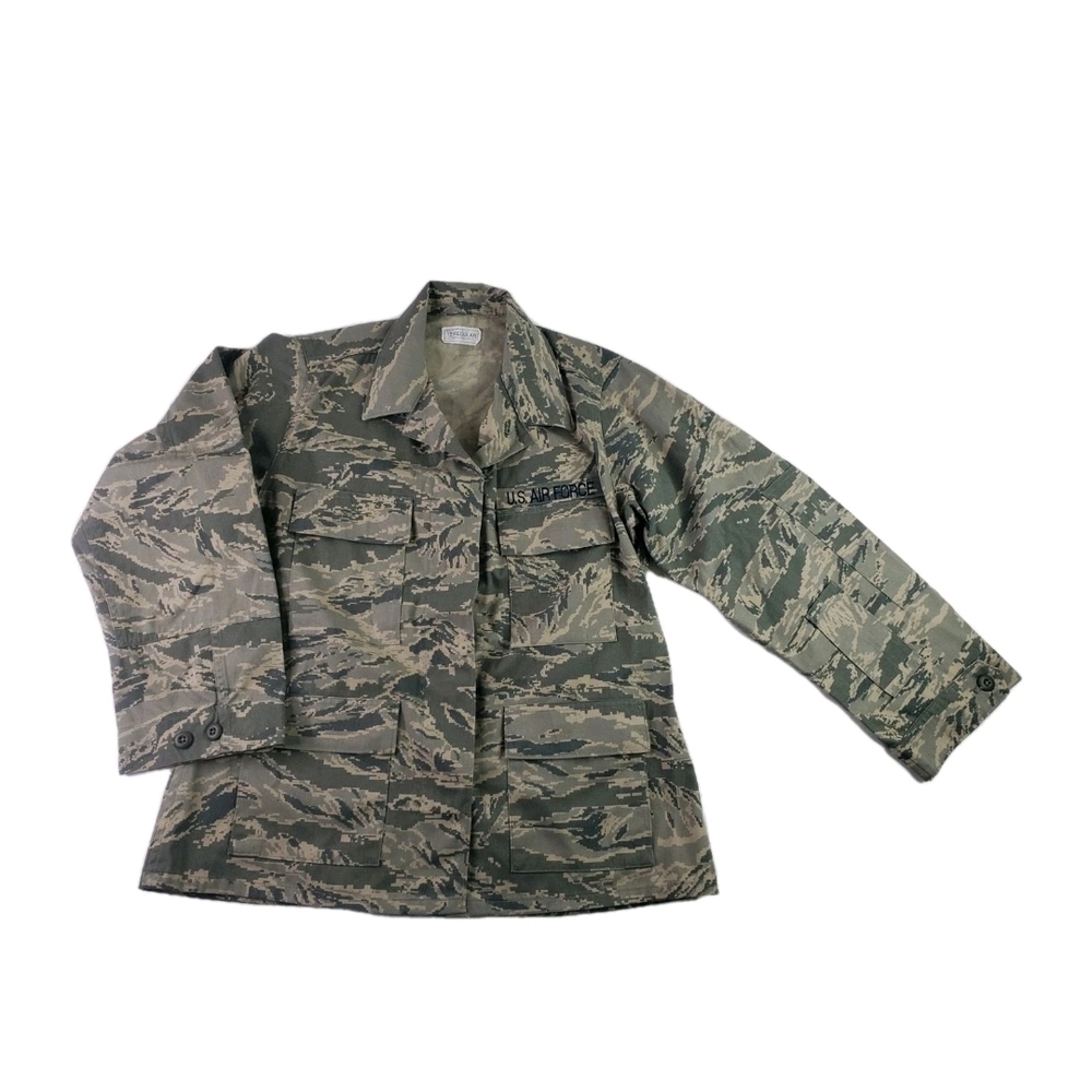Womens US Air Force Camouflage Military Jacket Size 12R